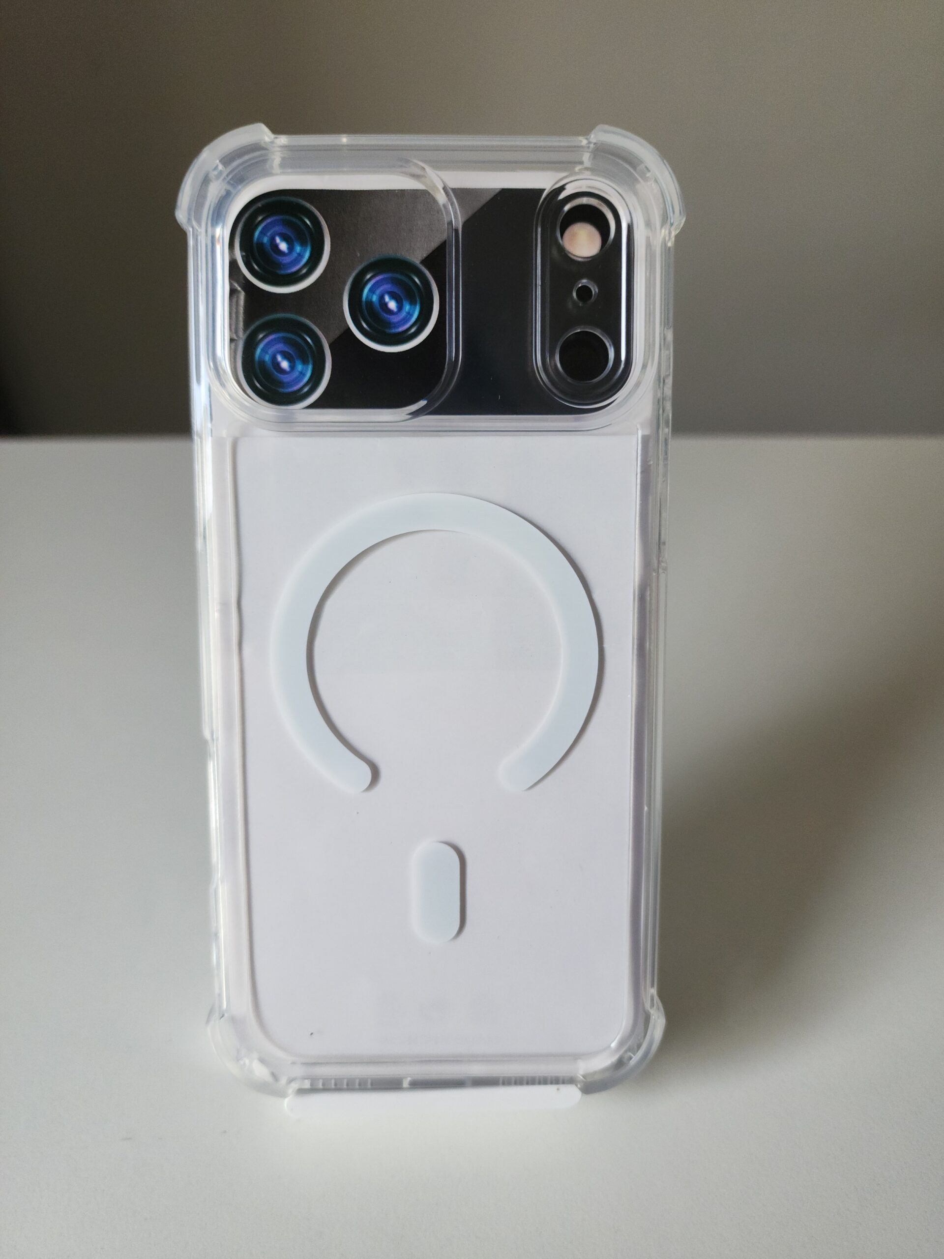 funda clear magsafe reforzada antigolpes funda clear magsafe reforzada antigolpes