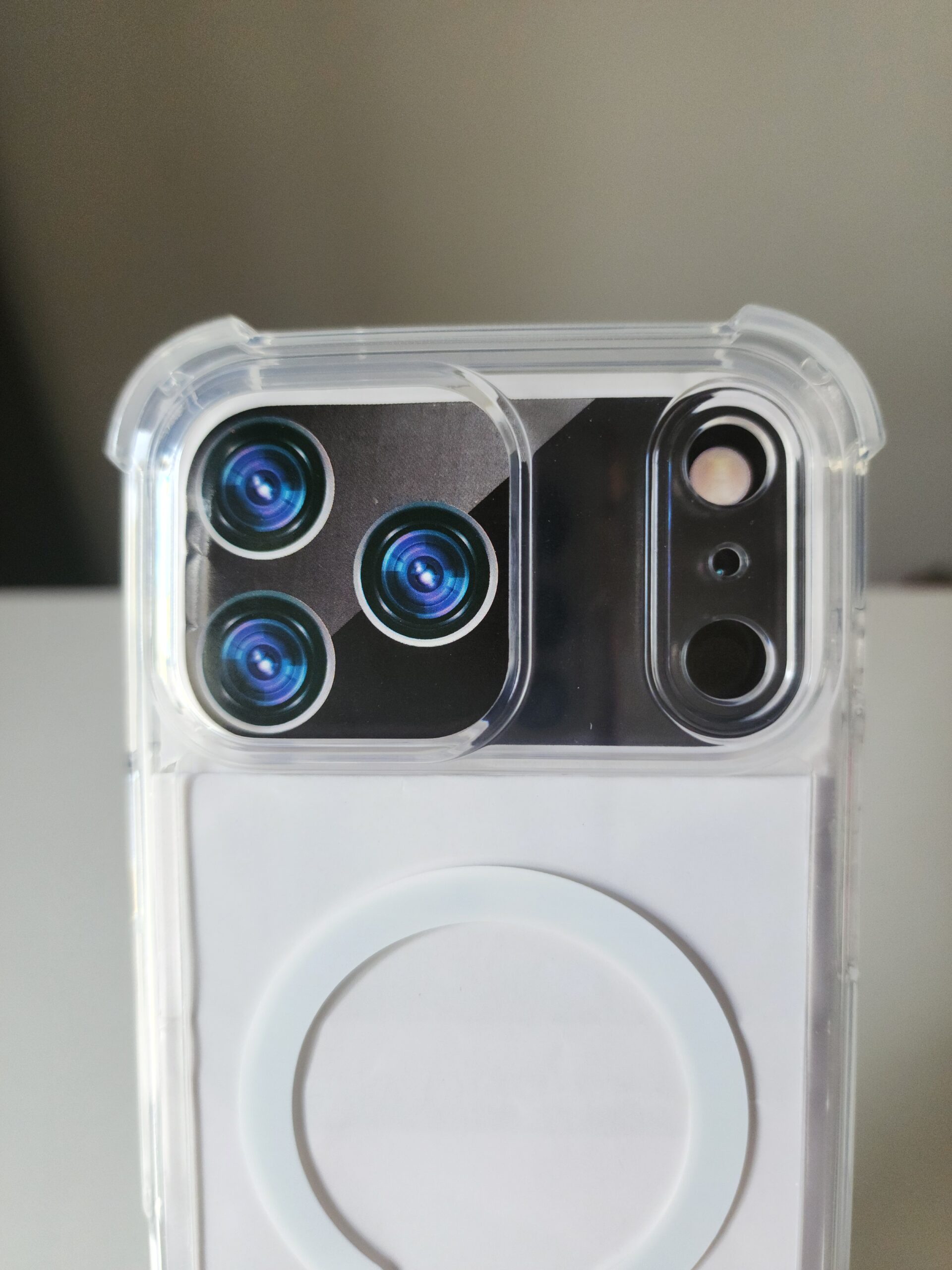 funda clear magsafe reforzada antigolpes funda clear magsafe reforzada antigolpes