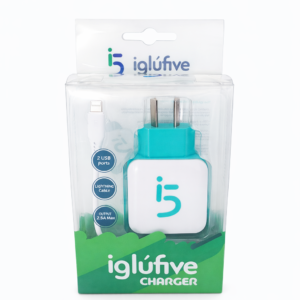 cargador i5 doble usb 2.1a + cable