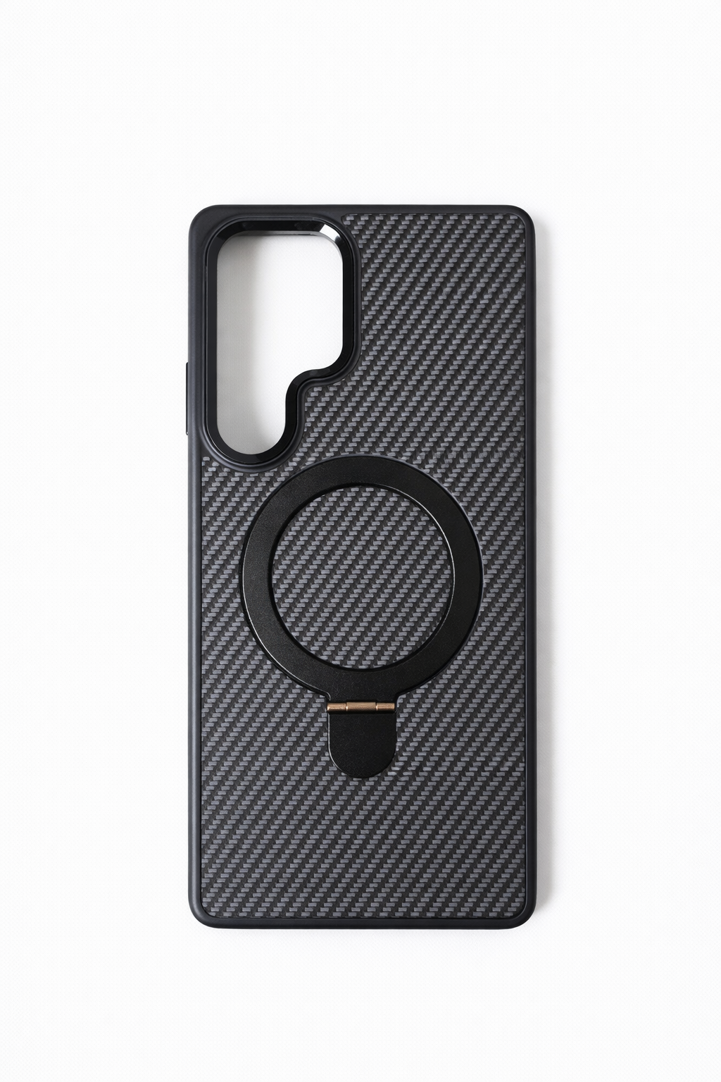 funda símil fibra de carbono con anillo magsafe y soporte funda símil fibra de carbono con anillo magsafe y soporte