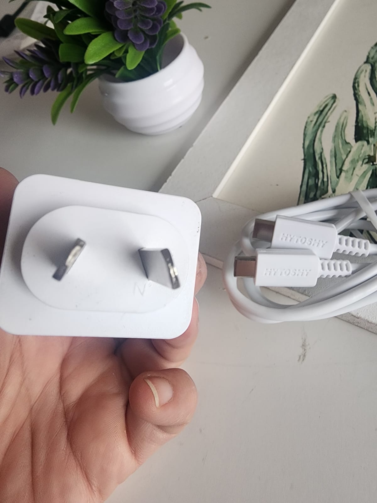 cargador 100w ultra rápido usb c + usb hytoshy con cable tipo c cargador 100w ultra rápido usb c + usb hytoshy con cable tipo c
