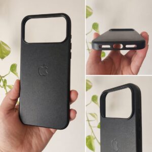 funda leather case iphone 17 pro max
