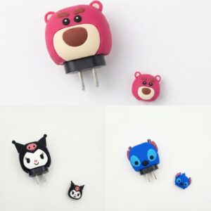 funda para cargador con come cable