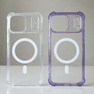 funda clear magsafe reforzada antigolpes
