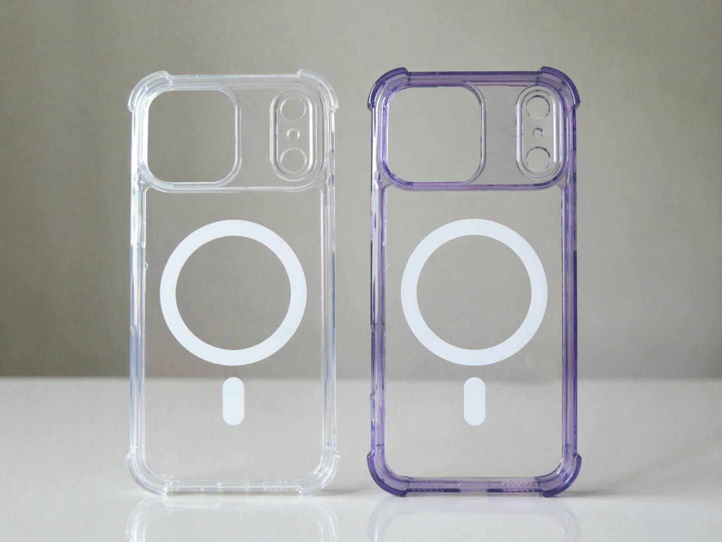 funda clear magsafe reforzada antigolpes funda clear magsafe reforzada antigolpes